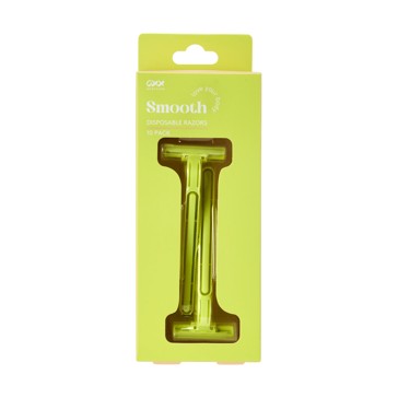 10 Pack Smooth Disposable Razors - OXX Bodycare