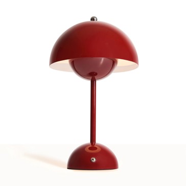 Nico Portable Rechargeable Lamp, Red - Anko