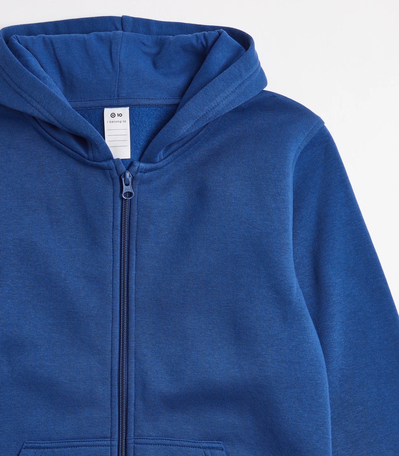 School Zip Thru Fleece Hoodie - Royal Blue | Target Australia