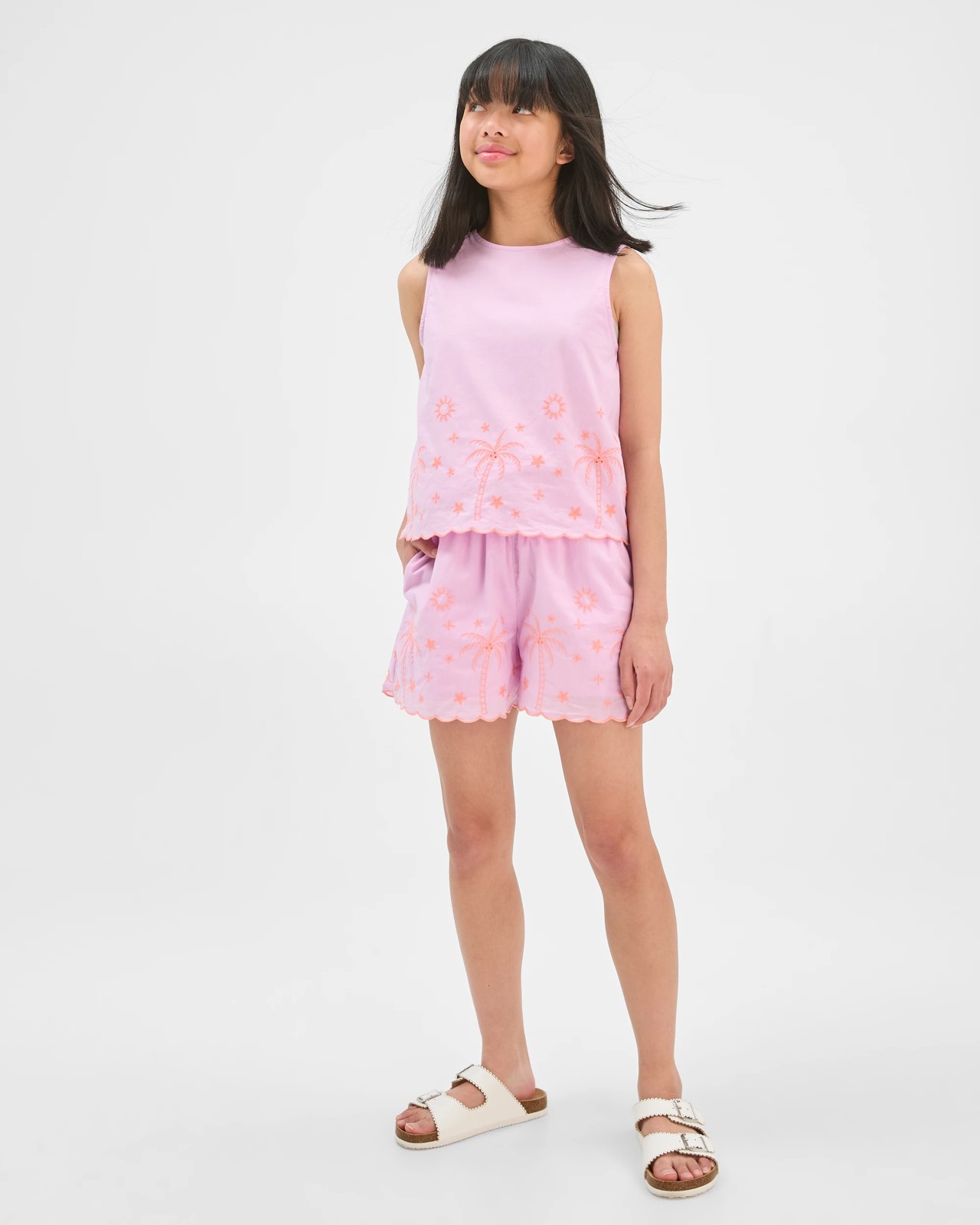 Woven Embroidered Shorts 3 of 6