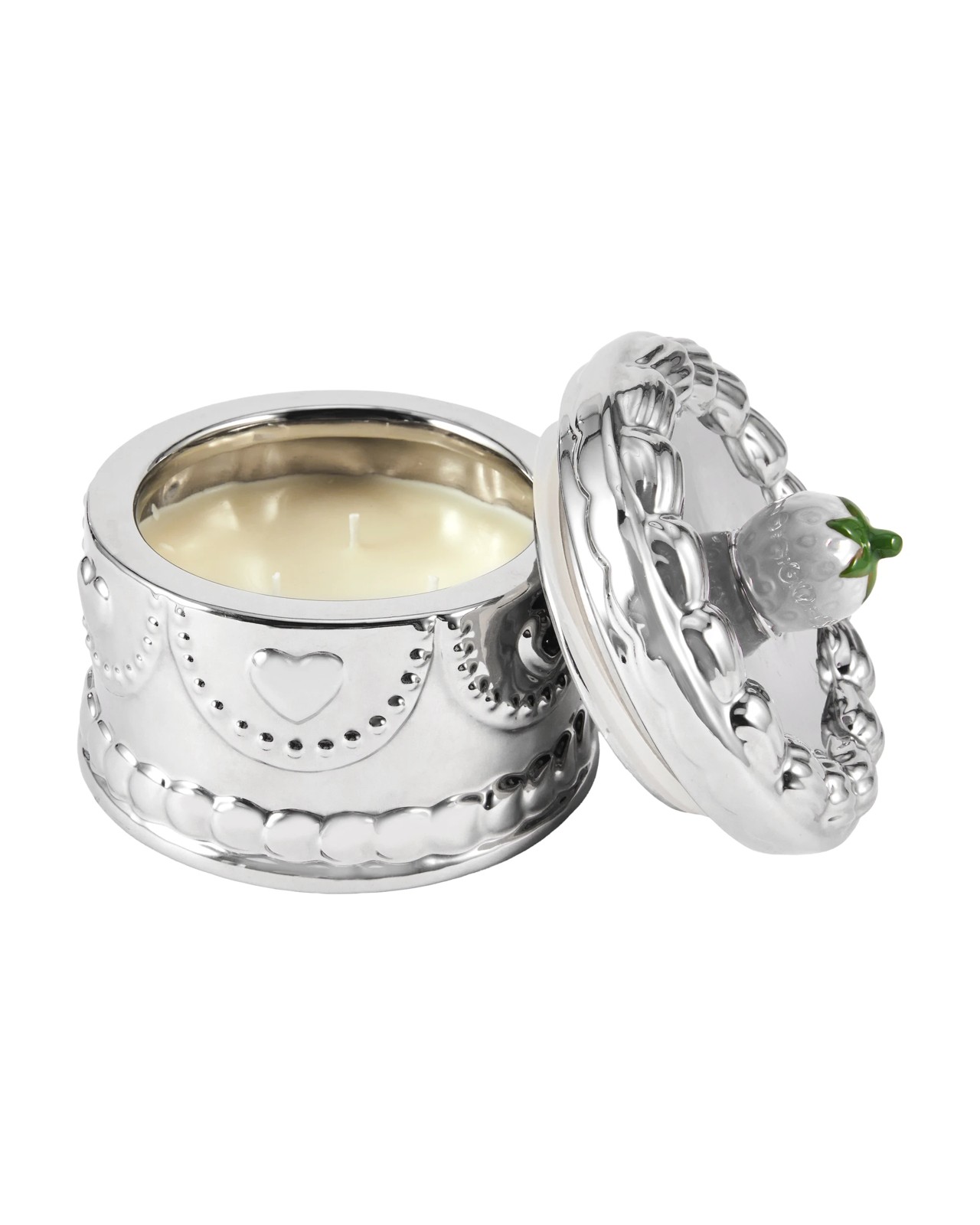 Anko Chrome Cake Ceramic Candle 4 of 5