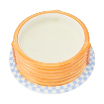 Ceramic Pancake Stack Candle - Anko