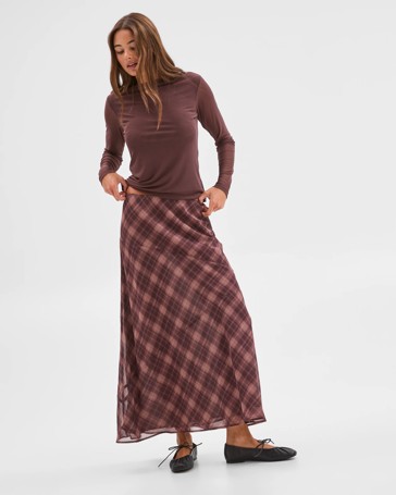 Lily Loves Georgette Maxi Skirt