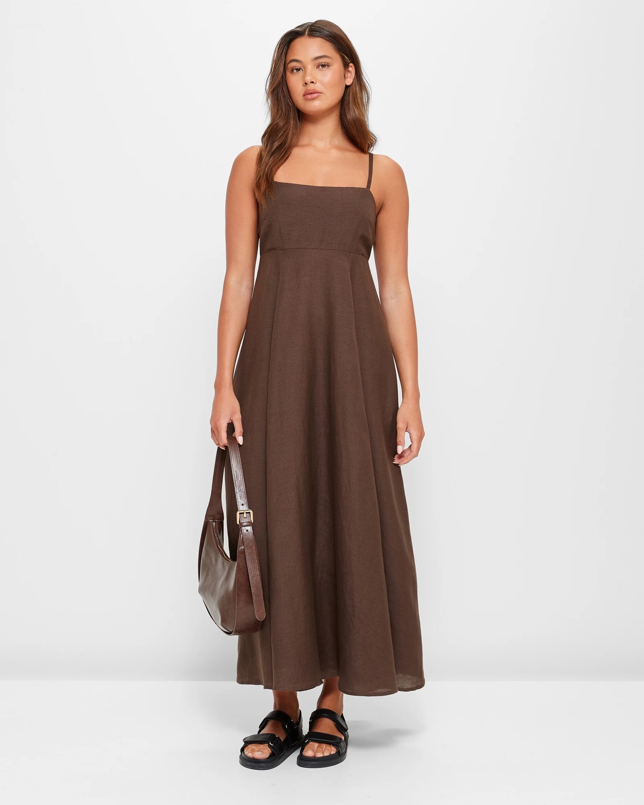 Babydoll hotsell midi dress