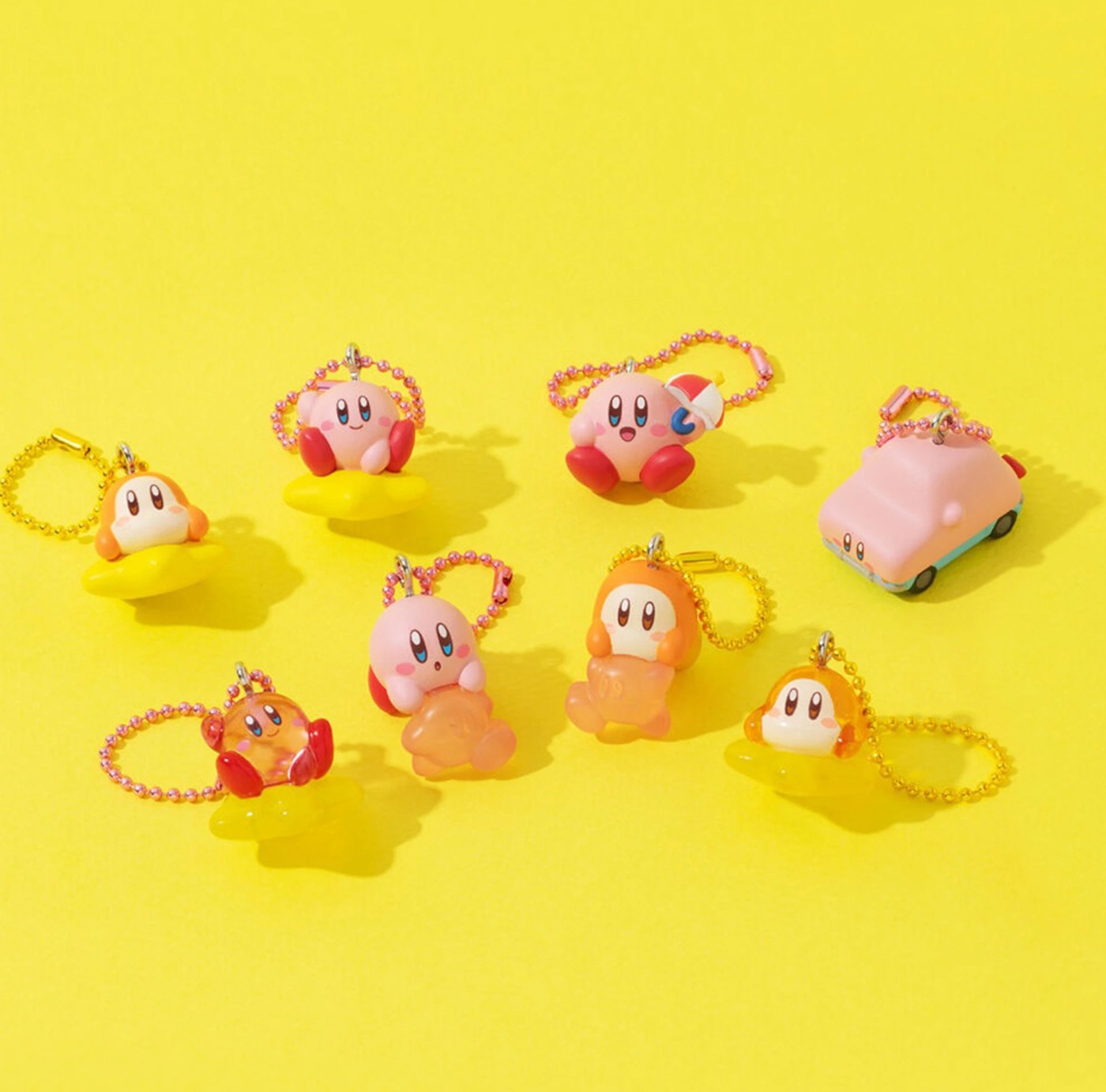 Bandai Shokugan Kirby Mascot Blind Keychain - Assorted 4 of 5