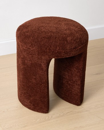 Anko Arch Ottoman - Rust