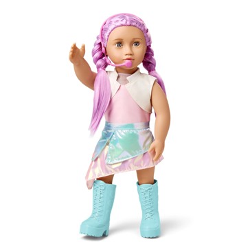 Our Generation KPop Doll with Shiney Skirt