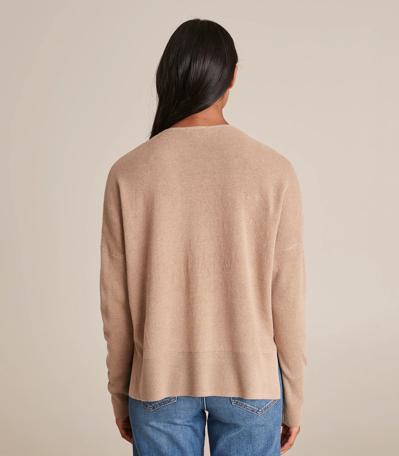 Linen Blend Knit Lounge Jumper 5 of 5