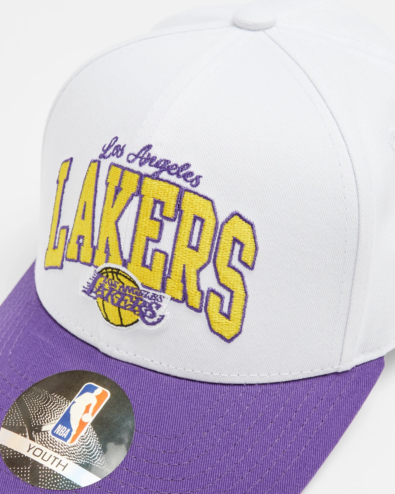 Youth best sale lakers hat