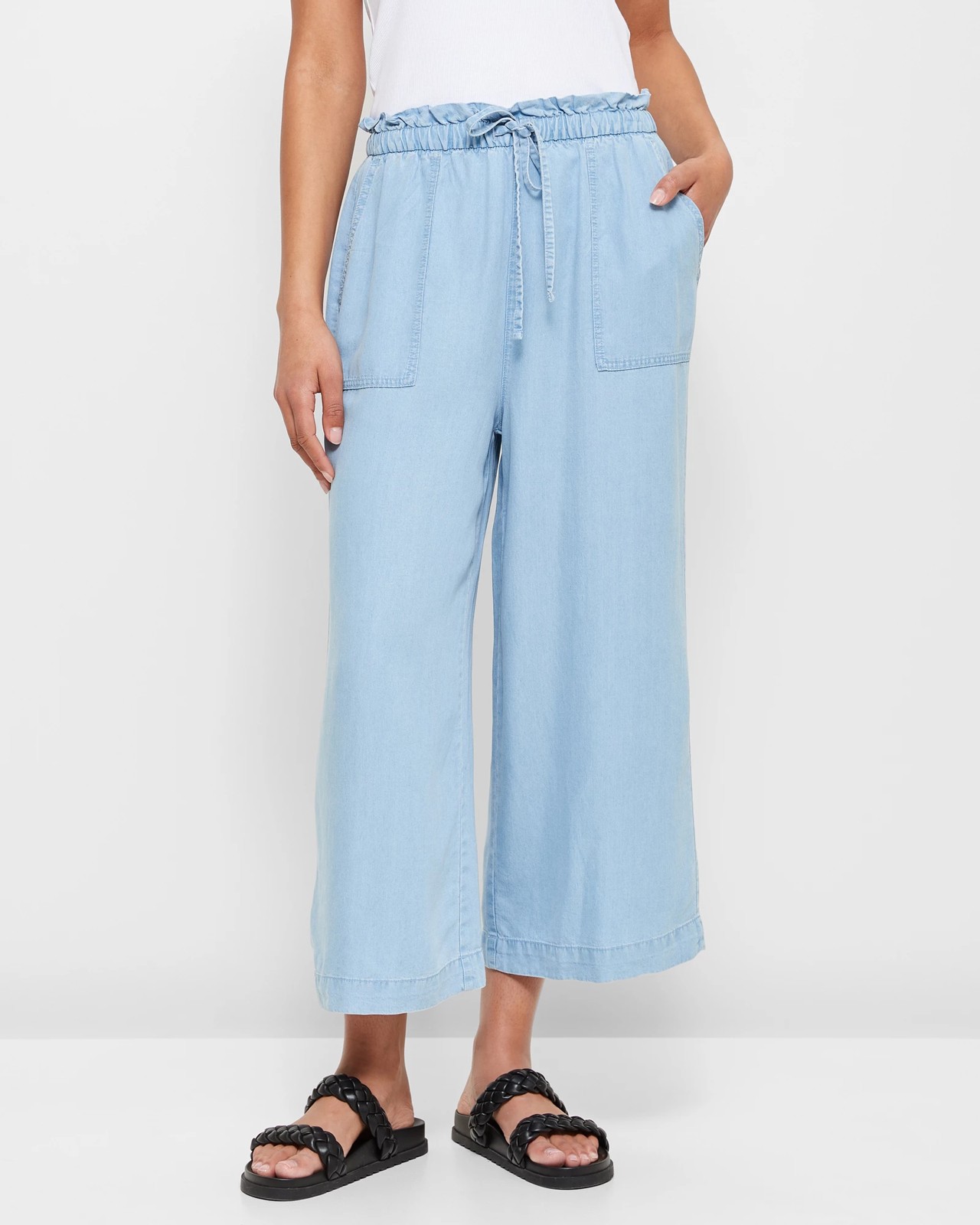 Paperbag Culotte Pants | Target Australia