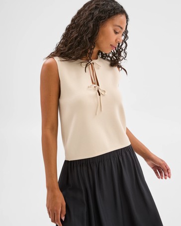 Tie Front Vest
