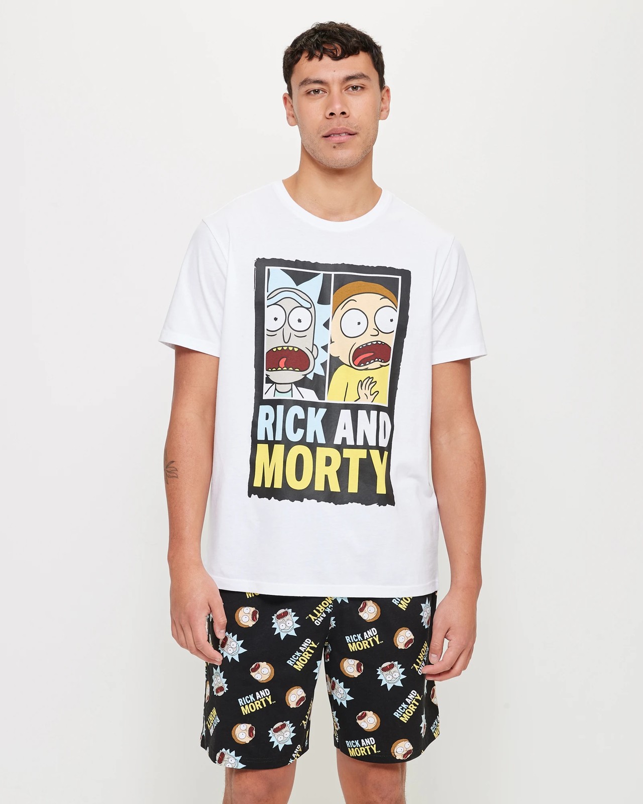 Ricky Morty Licensed Pyjama Set Swag Target Australia