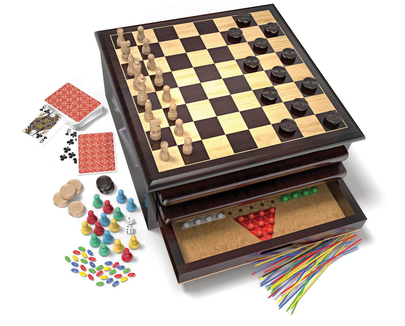 Game Gallery 12 in 1 Game House Board Game