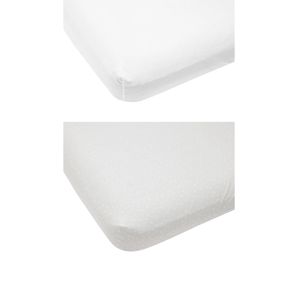 Anko 2 Pack Cotton Fitted Cot Sheets - Stars product image