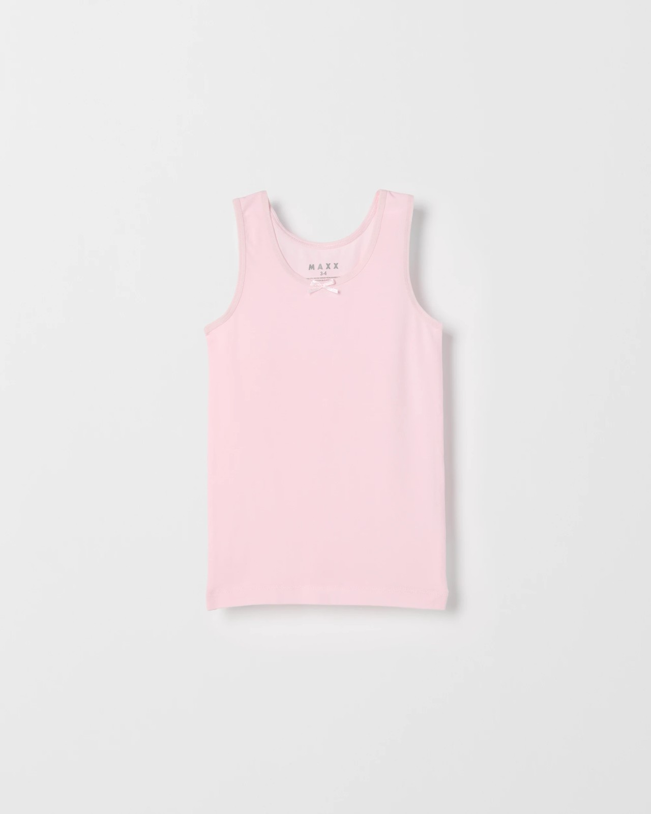 Maxx Bamboo 3 Pack Girls Vests - Floral 3 of 5