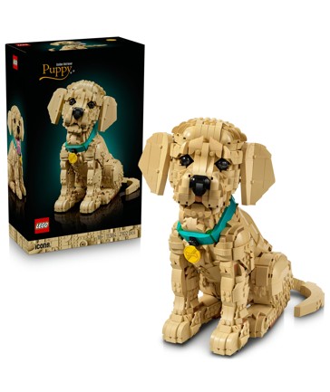 LEGO® Icons Golden Retriever Puppy 11384