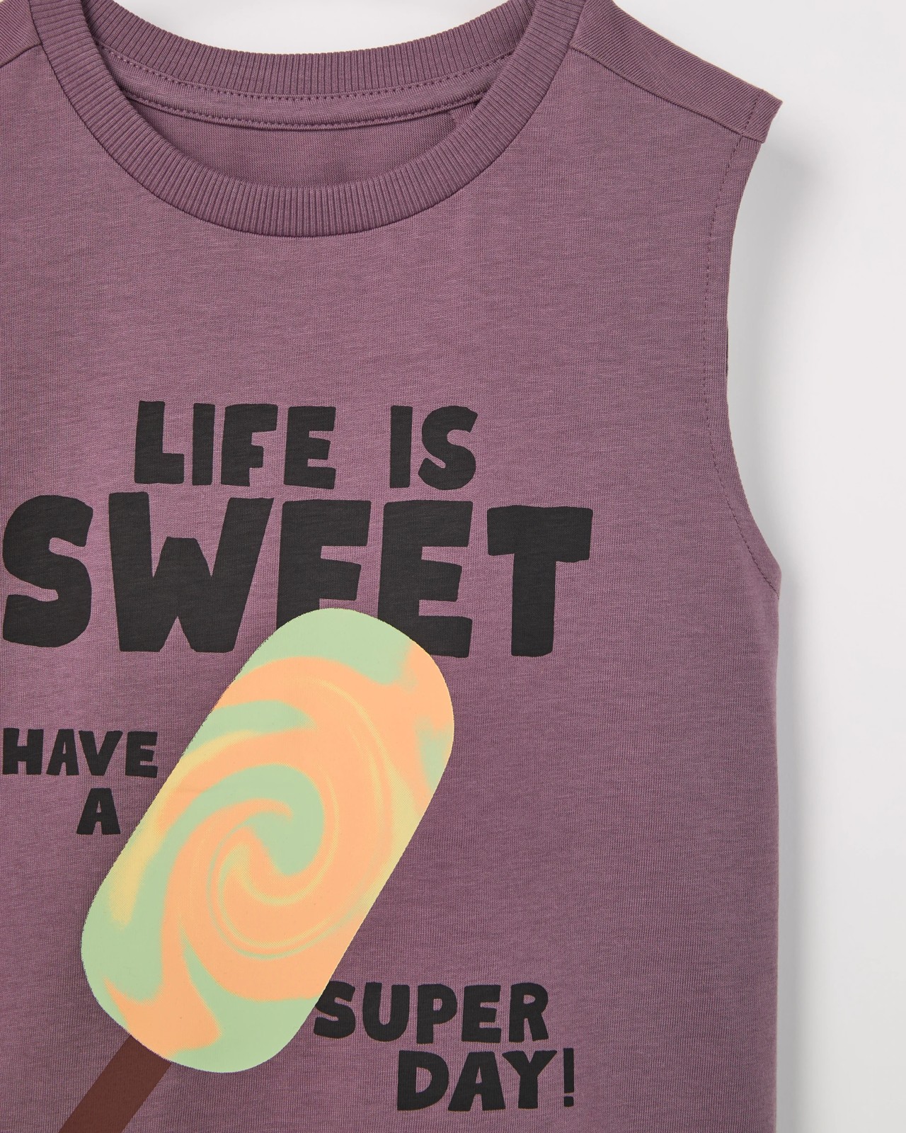 Australian Cotton Tank Top - Arctic Dusk 5 of 5