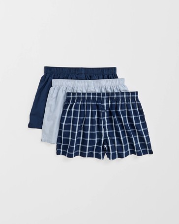 Maxx 3 Pack Woven Boxers