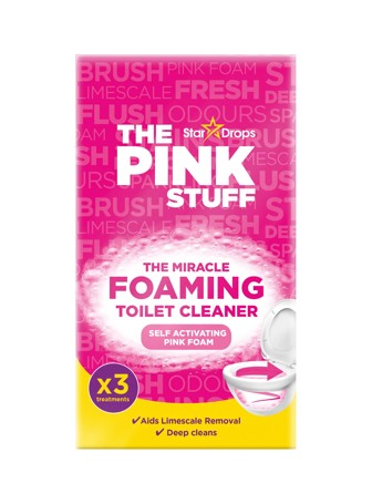 Star Drops The Pink Stuff Power Foaming Toilet Cleaner