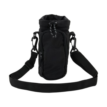 Sports Bottle Bag, Black - Anko