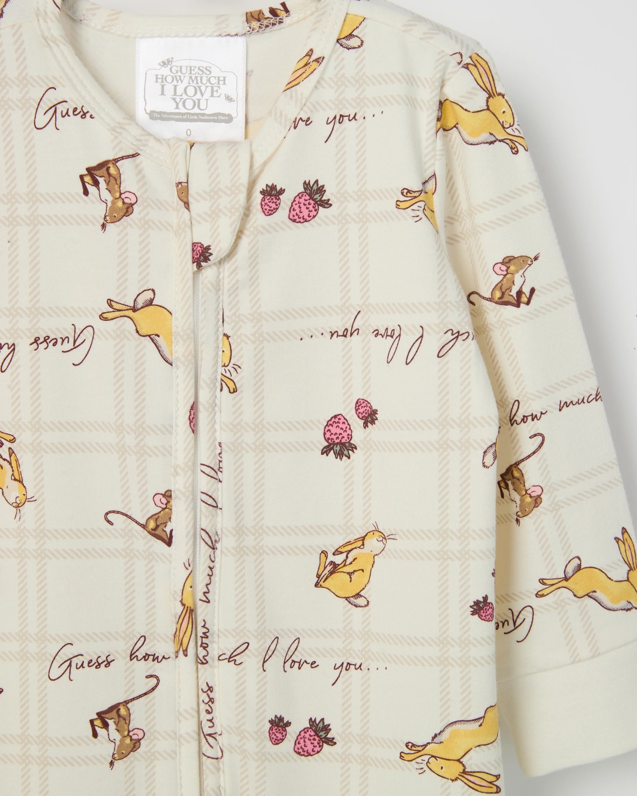 Guess How Much I Love You Organic Cotton Baby Zip Coverall  2 of 2