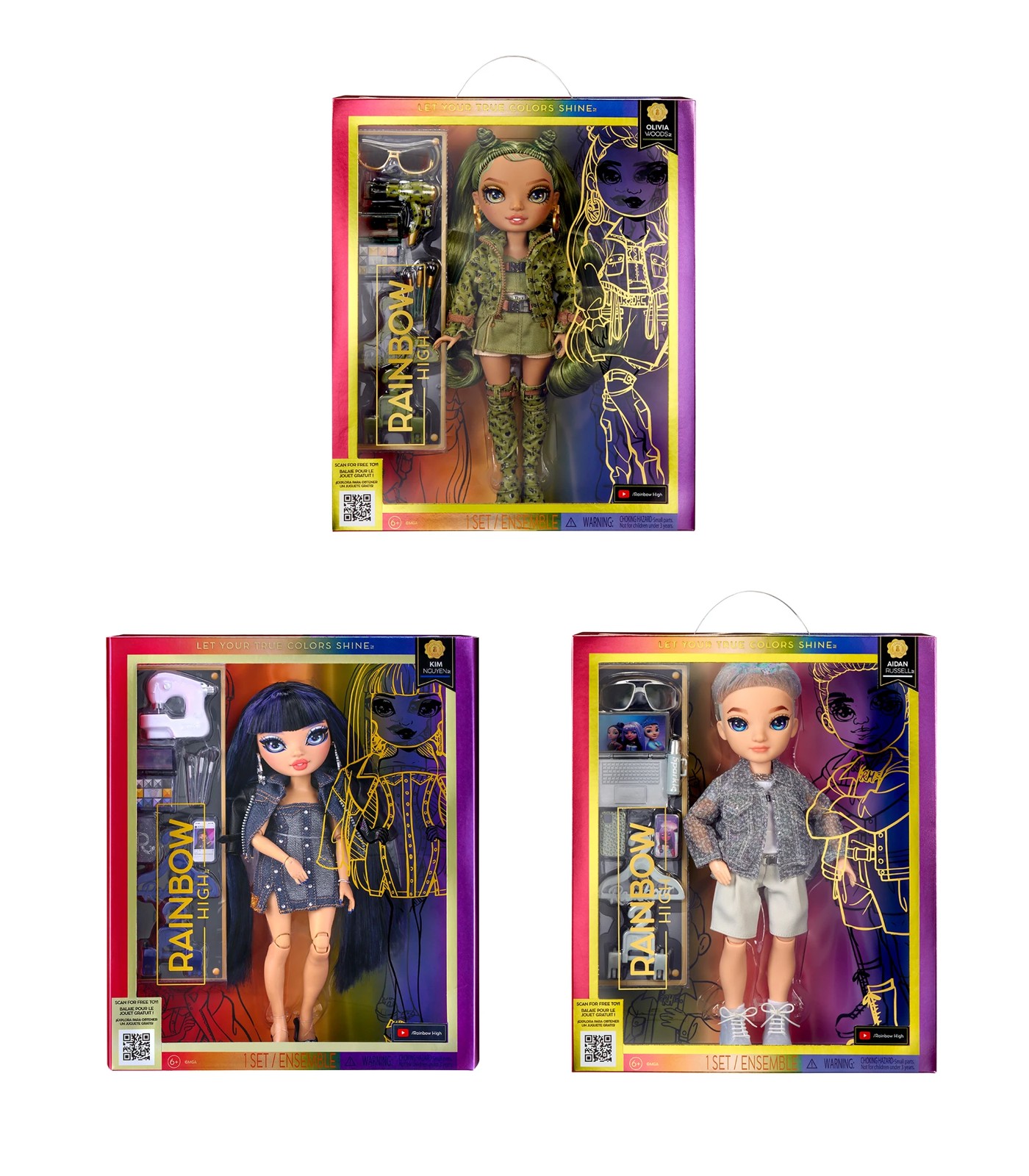 Rainbow High Michelle - Orange Fashion Doll : Target