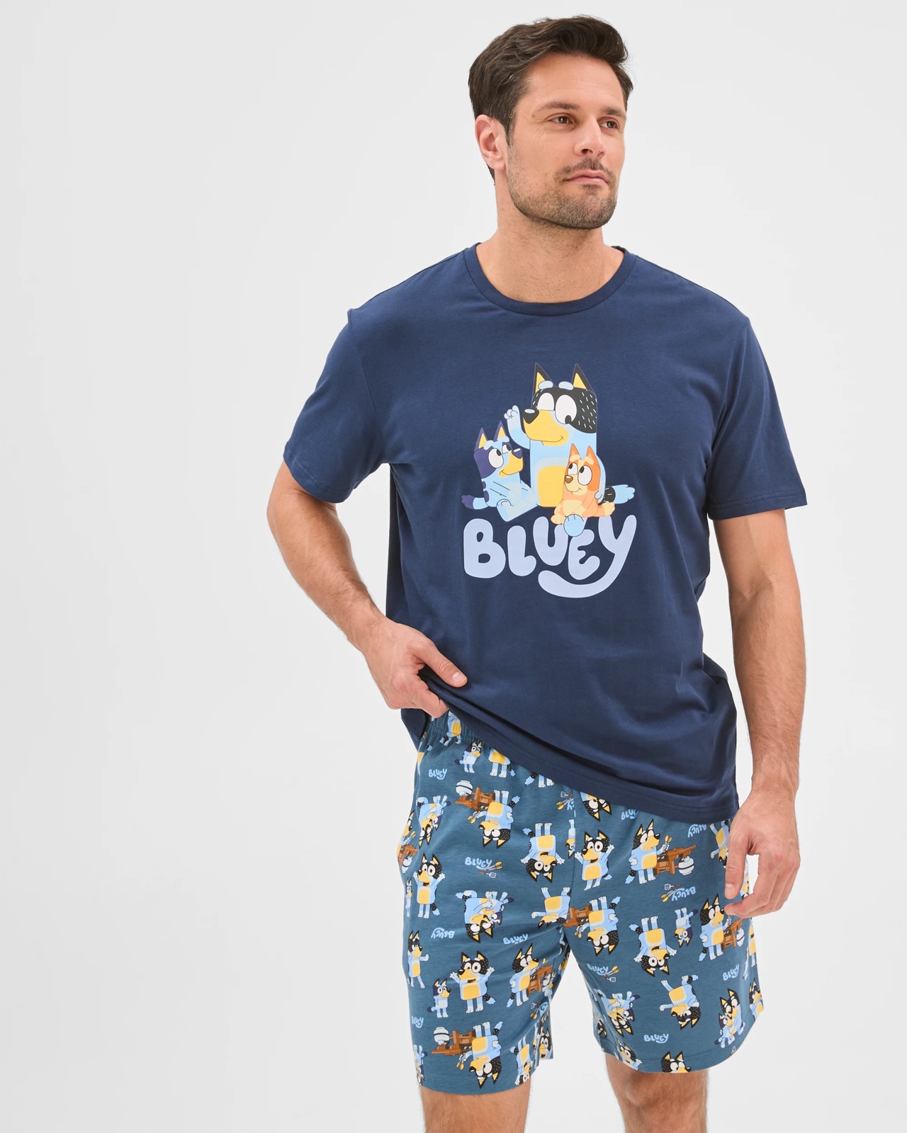 Family Matching Bluey Australian Cotton Pyjama Set 5 of 5