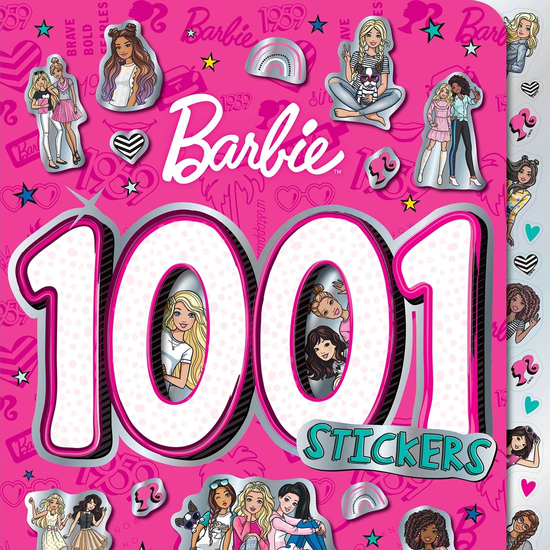 Barbie: 1001 Stickers | Target Australia