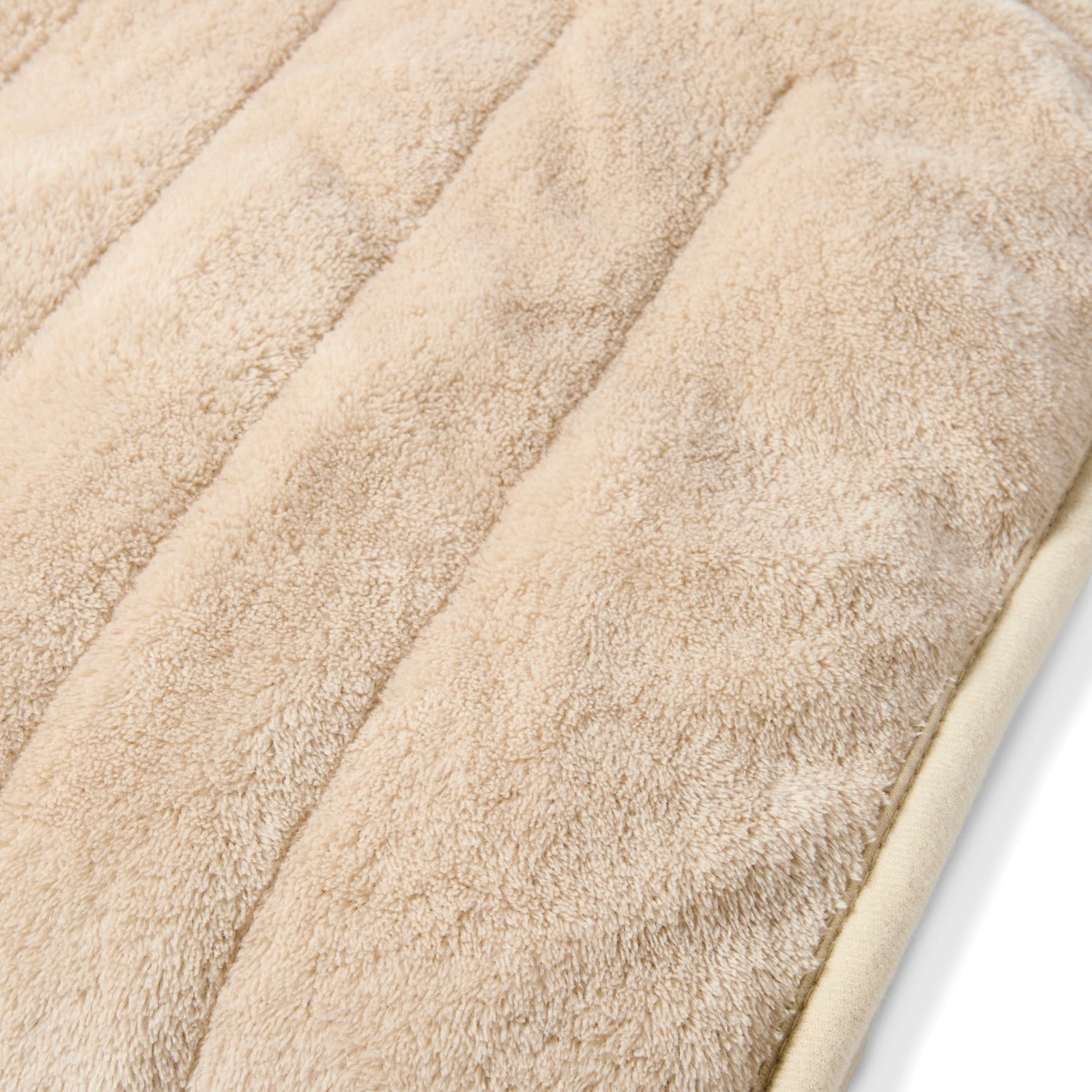 Anko Heated Throw Sherpa - Beige 4 of 5