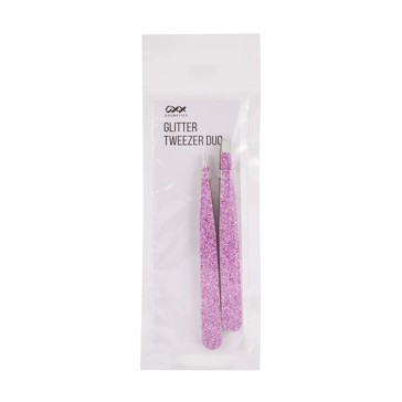 Glitter Tweezer Duo Set - OXX Cosmetics