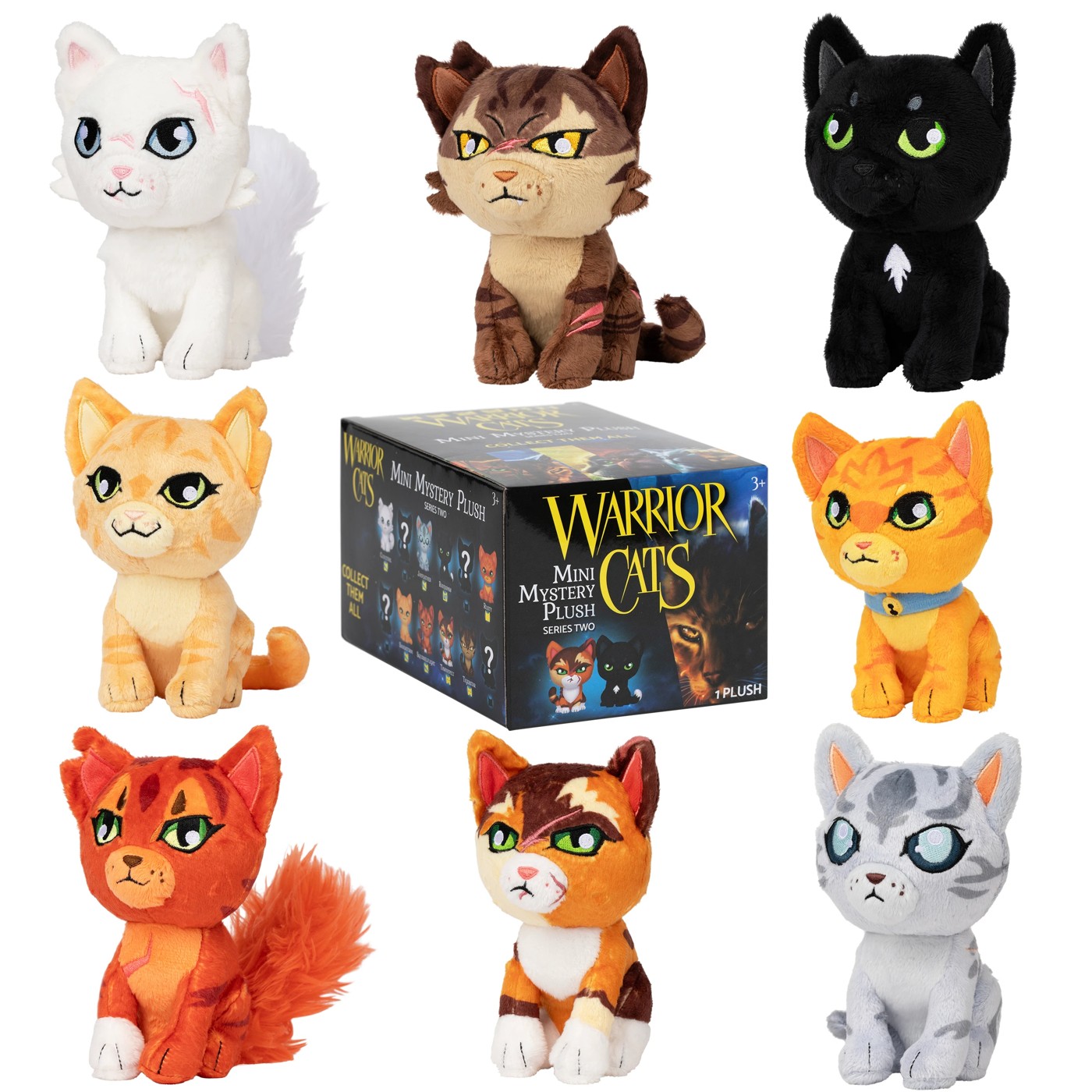 Warrior Cats 6 Inch Mini Mystery Plush Series 1 - Assorted 3 of 6