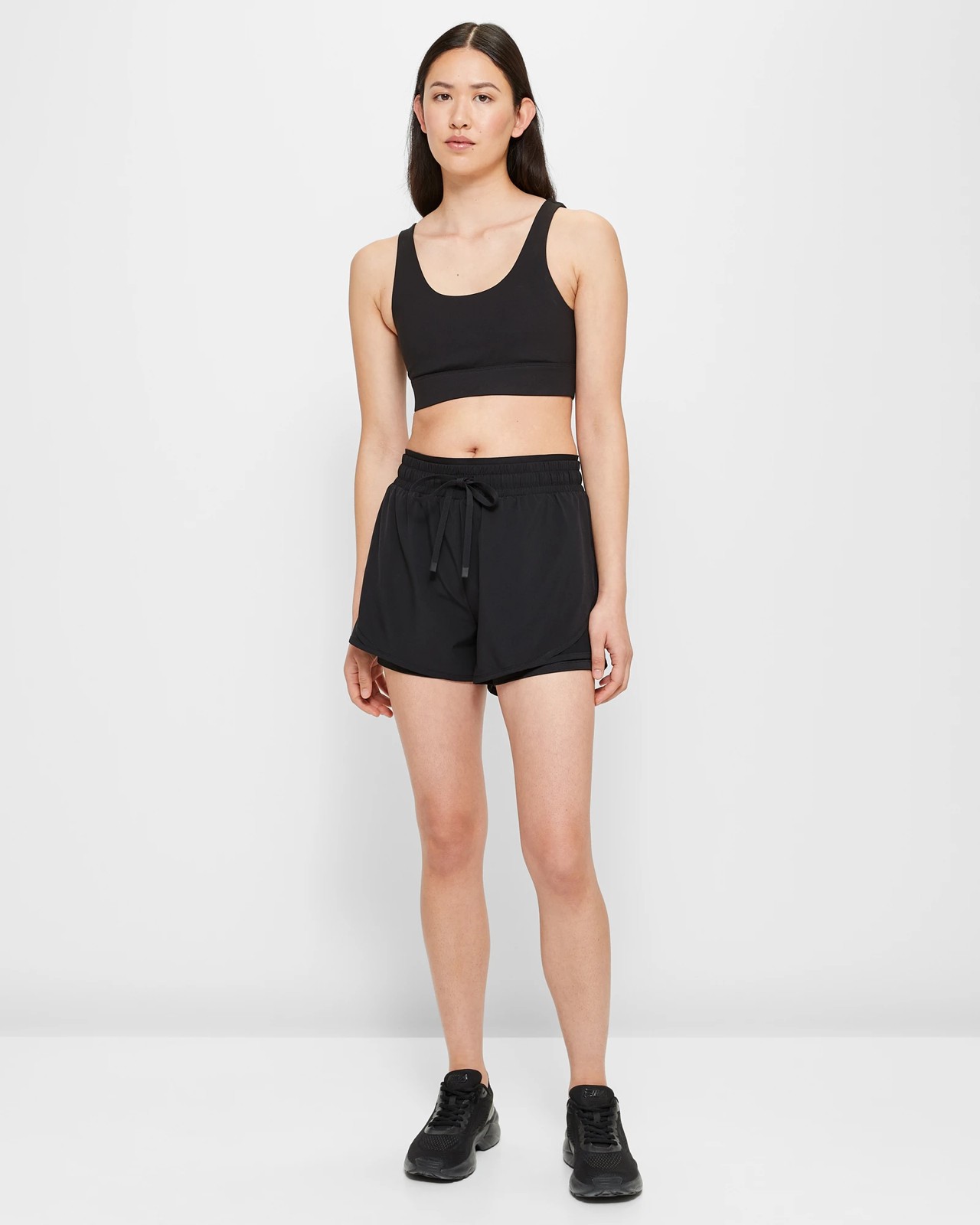 Active Double Layer Running Shorts