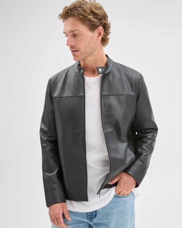 Preview Smart Genuine Leather Jacket