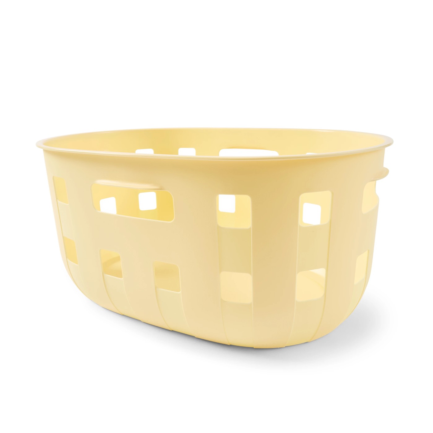 Anko Trellis Laundry Basket - Butter 2 of 5