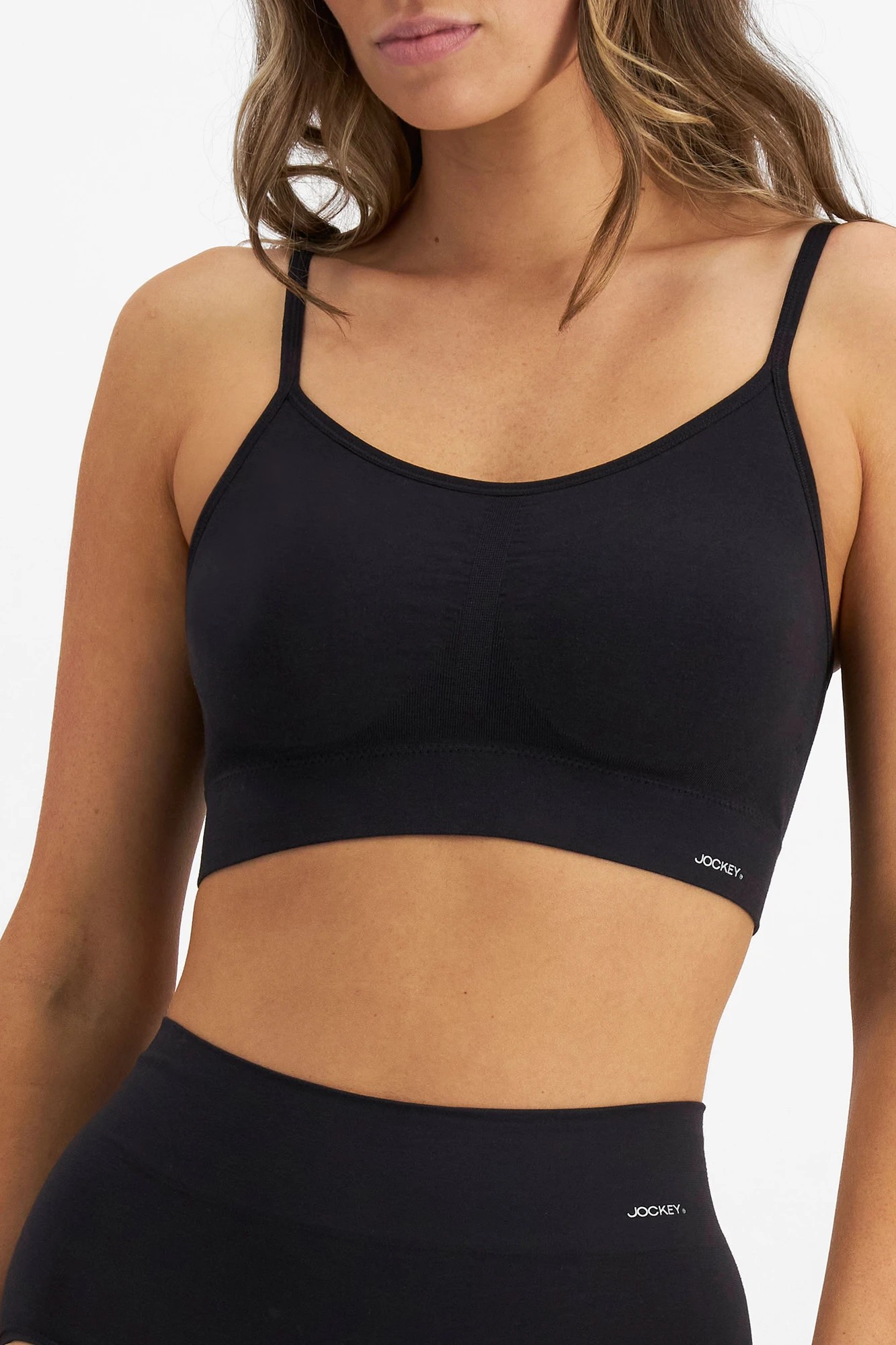 Jockey Skimmies® Crop Top; Style: WTB3 - Black