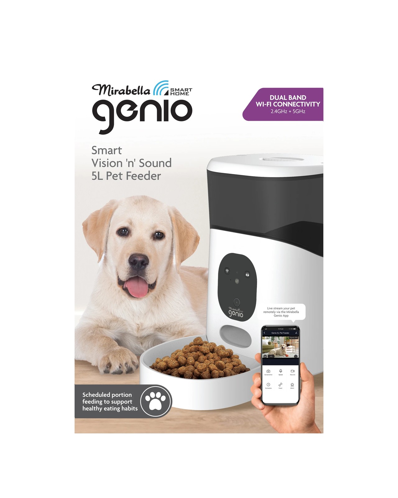 Pet Feeder with Camera, 5L - Anko 2 of 5