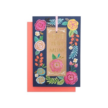 Hallmark Mother's Day Card - Floral Bookmark