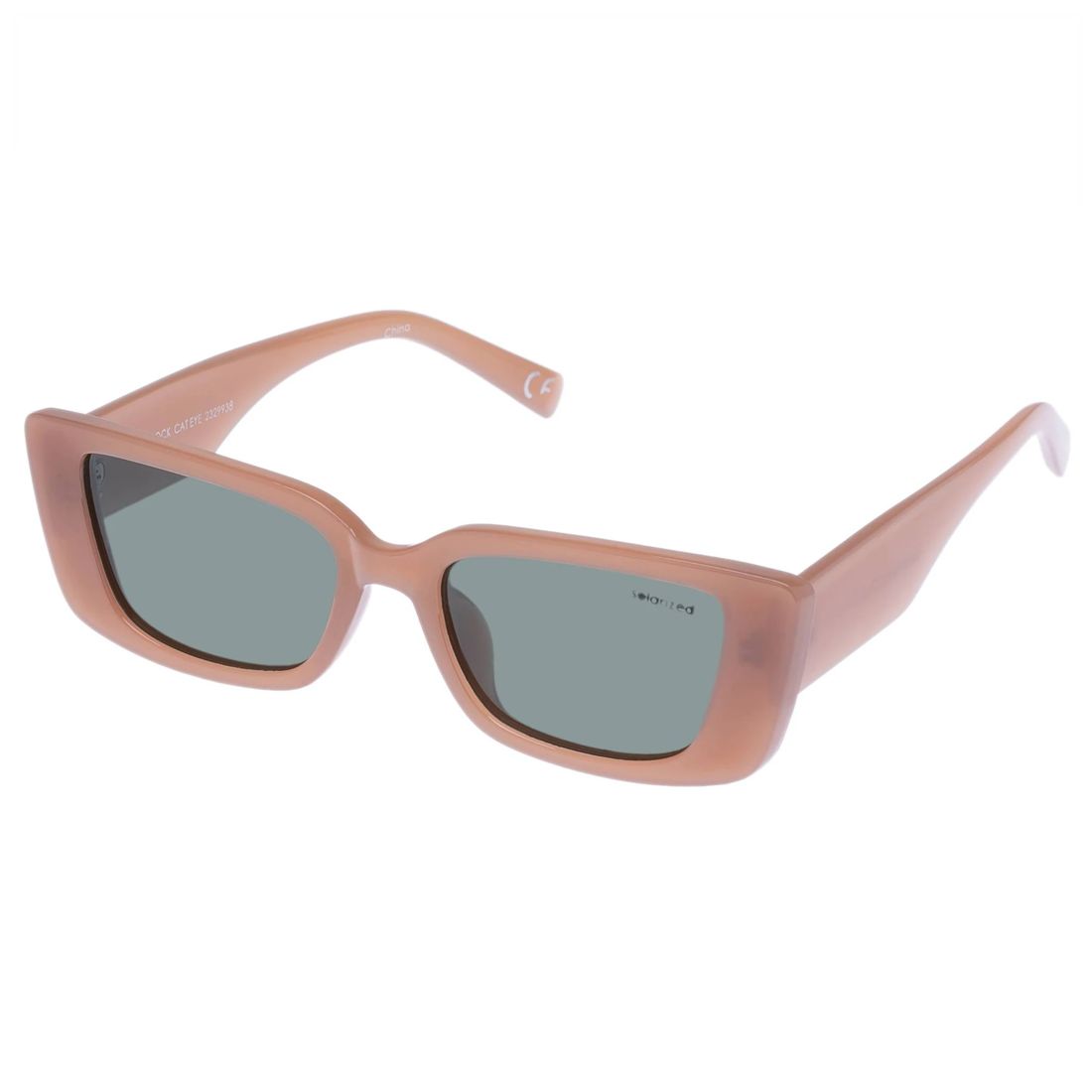 Sunshades Solarized Block Cat Eye Sunglasses Milky Caramel Target