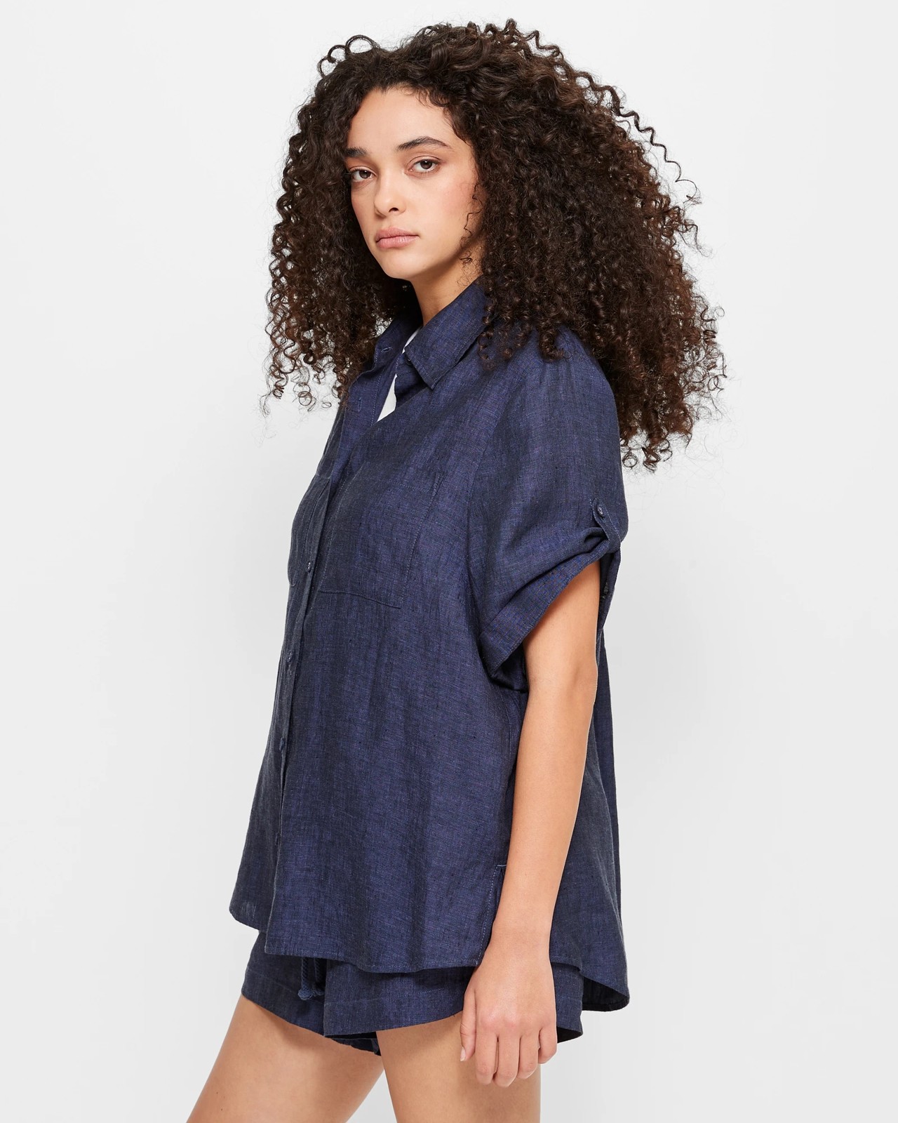 European Linen Button Down Shirt 3 of 5