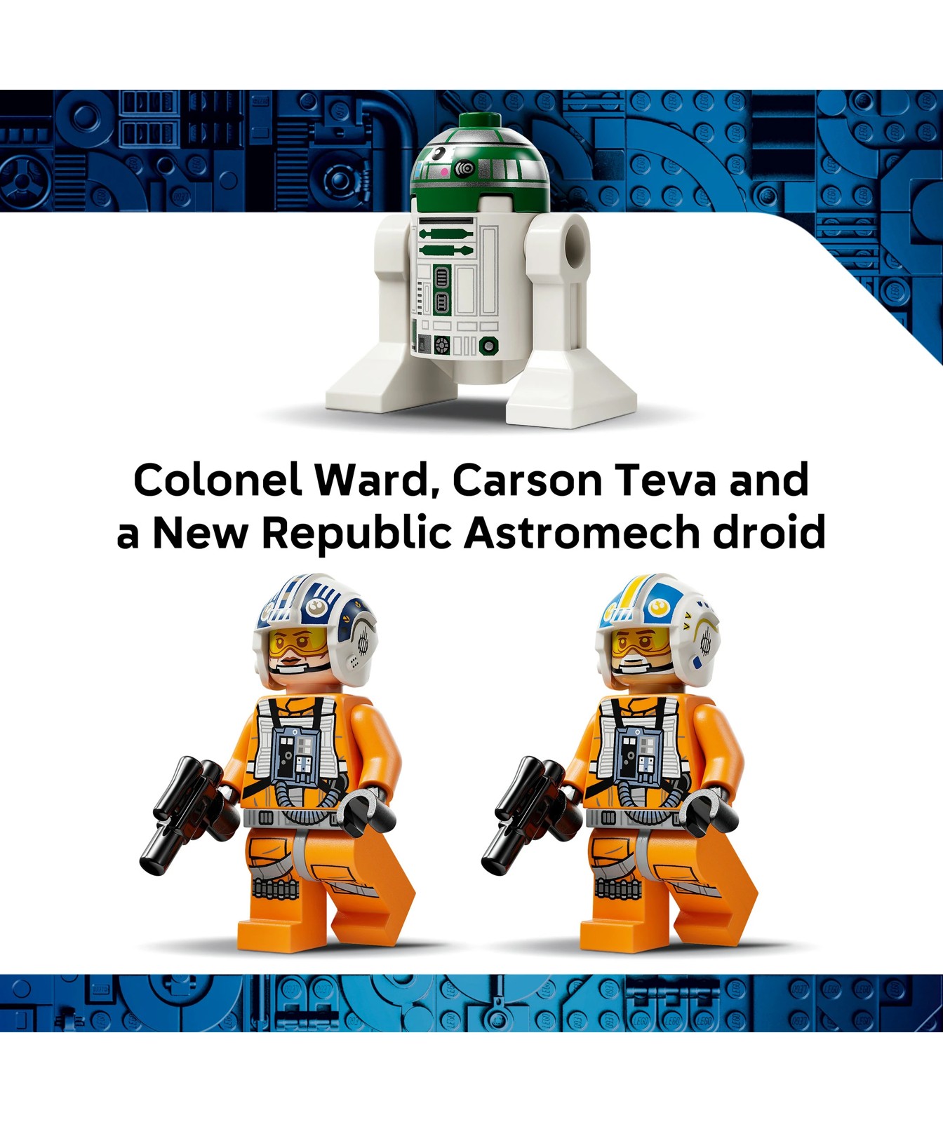 LEGO® Star Wars TM New Republic X-Wing Starfighter™ 75460 5 of 5