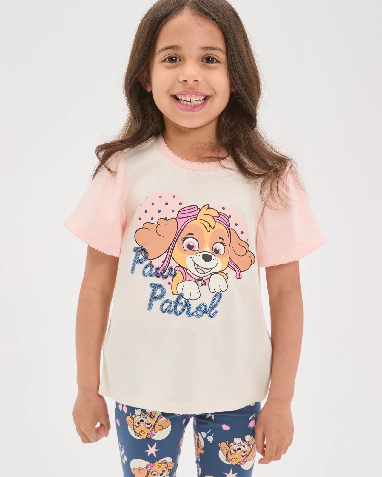Licensed PAW Patrol Australian Cotton T-Shirt & Bike Shorts Set 3 of 6