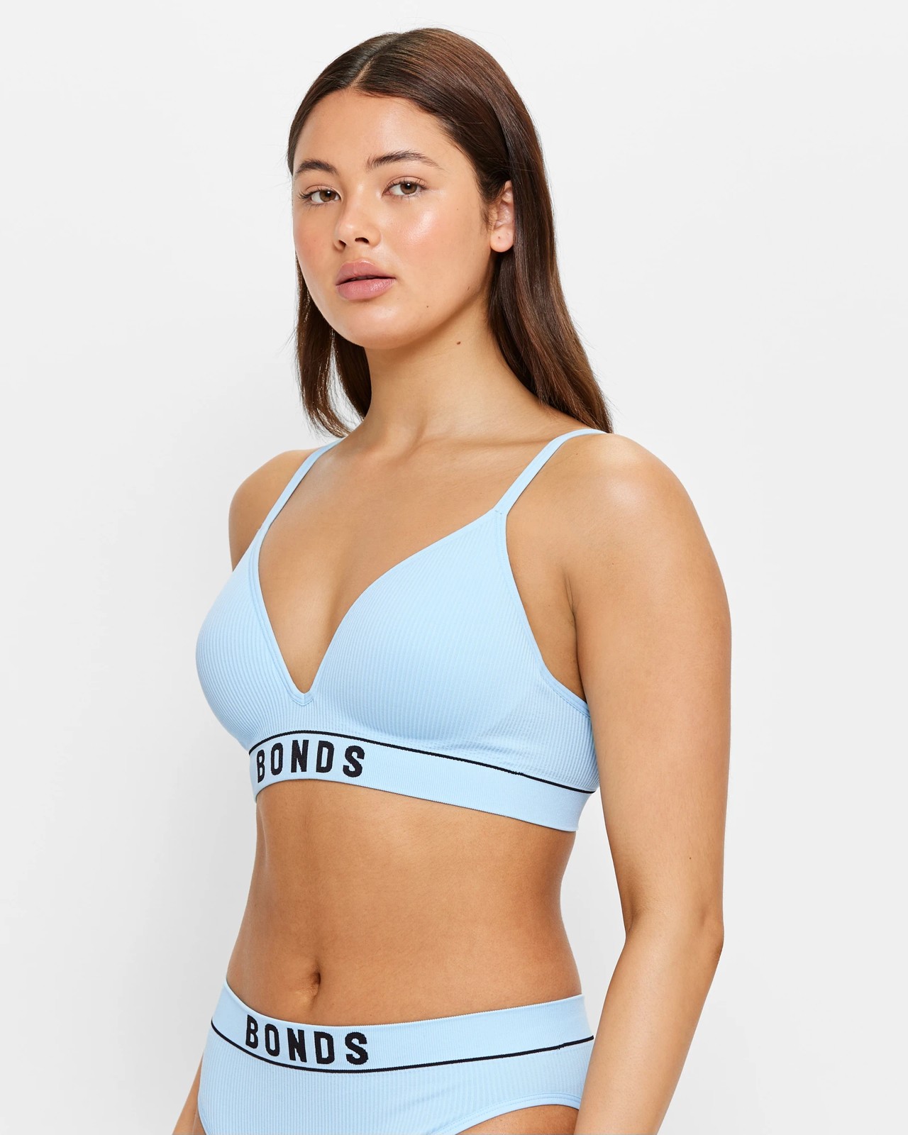 Bonds Retro Rib T-Shirt Crop Bra 3 of 4
