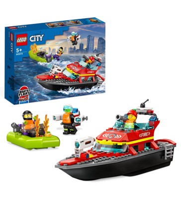 LEGO® City Fire Rescue Boat 60373