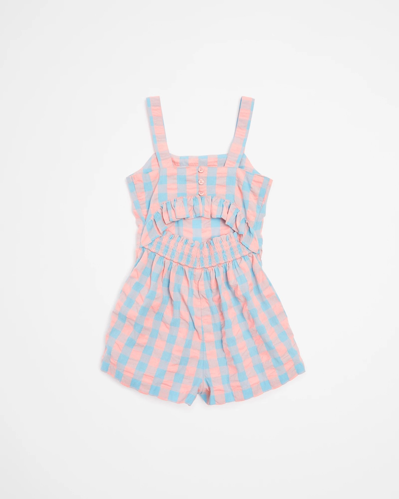 Gingham Cutout Playsuit | Target Australia