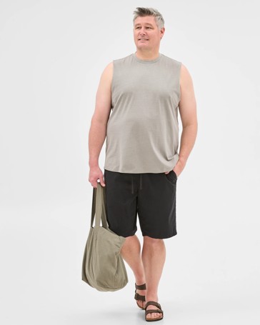 Plus Size Australian Cotton Plain Tank Top