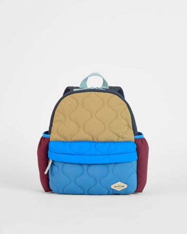 Quilted Colour Block Backpack