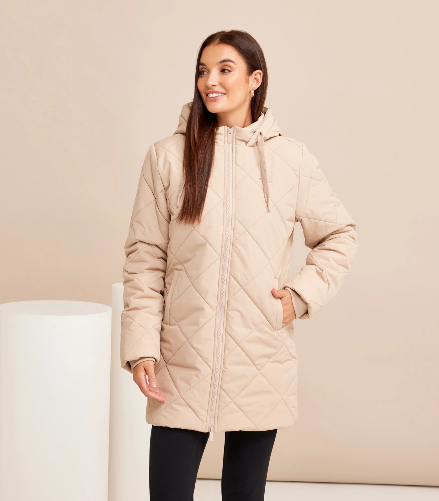 Fila Maggie Longline Puffer Jacket Target Australia