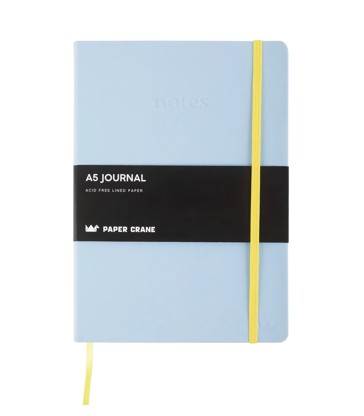 A5 Journal PU Light Blue - Paper Crane Urban