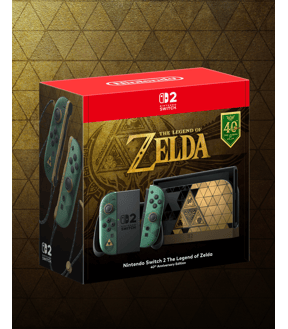 Pre-Order Nintendo Switch 2 The Legend of Zelda 40th Anniversary Edition