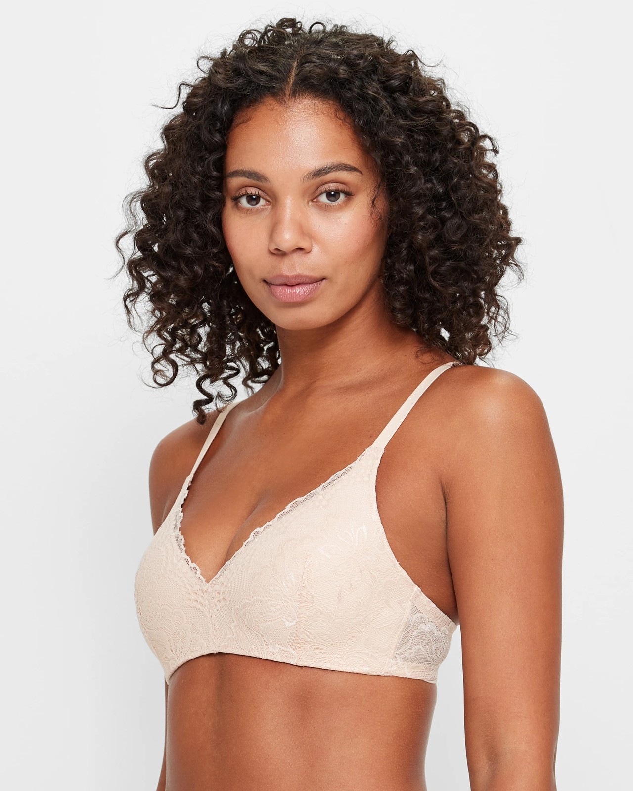 Target Lace Wirefree Contour T-Shirt Bra - White